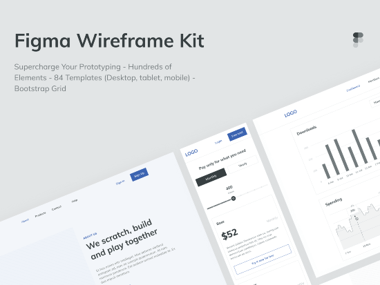 Figma Templates & UI Kits - SaaS Design