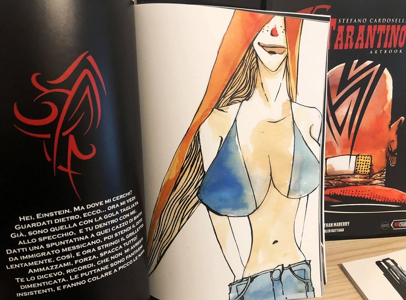 Tarantino di Stefano Cardoselli Artbook a Colori - Quotidianpost