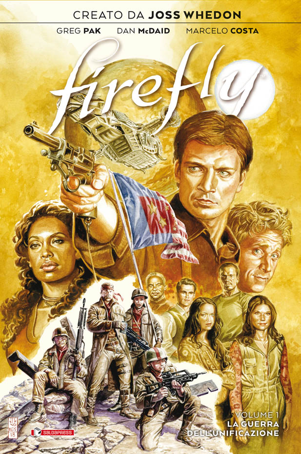 FIREFLY vol. 1 - LA GUERRA DELL'UNIFICAZIONE: il 18 giugno esce il sequel a fumetti di Firefly e Serenity di Joss Whedon - Satyrnet.it