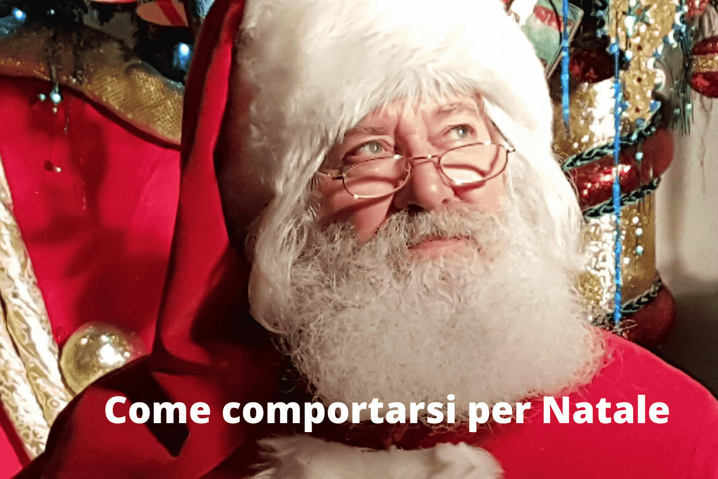 Come comportarsi per Natale | Reverse Crucifix KM