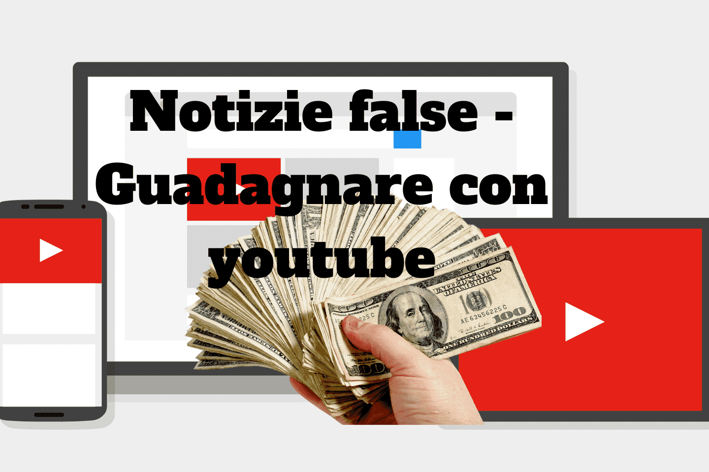 Notizie false - Guadagnare con youtube | Reverse Crucifix KM