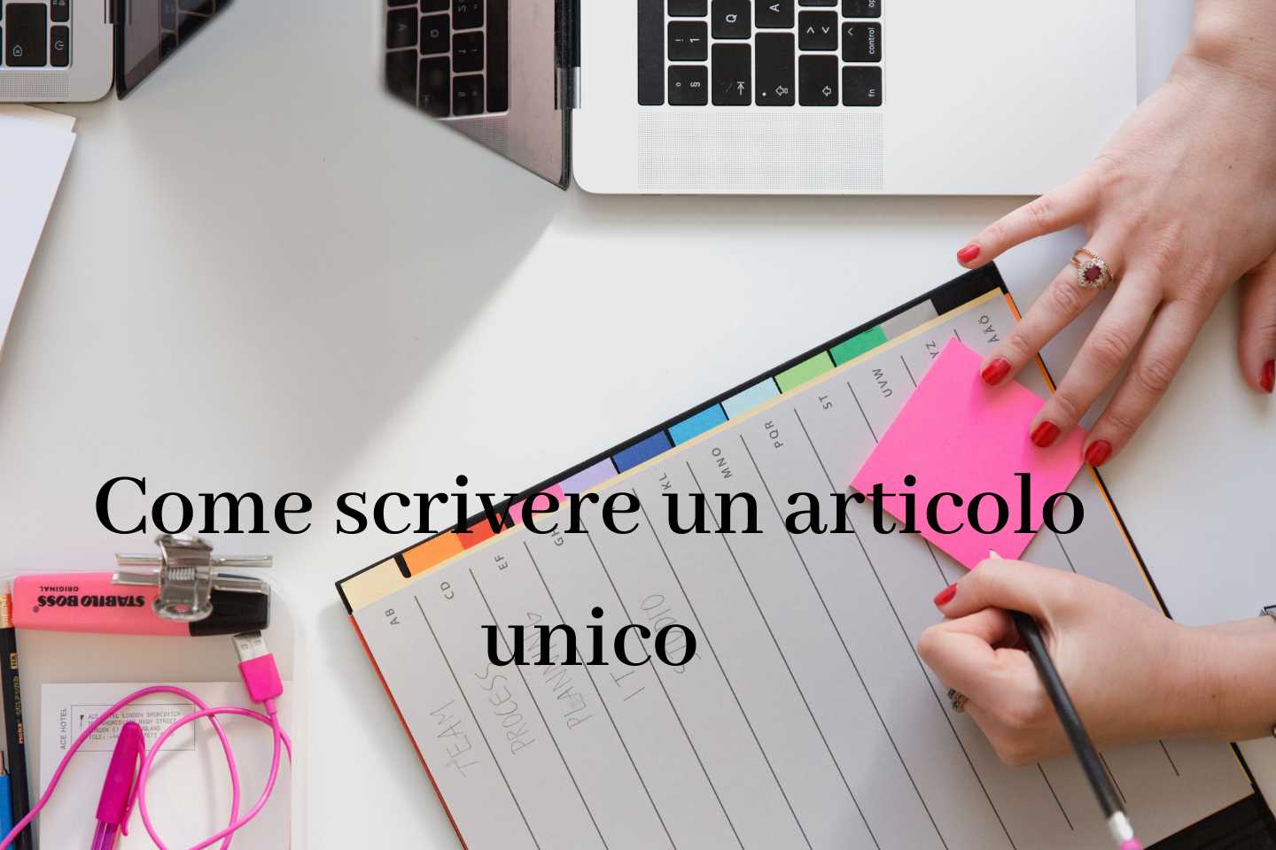 Come scrivere un articolo unico | Reverse Crucifix KM