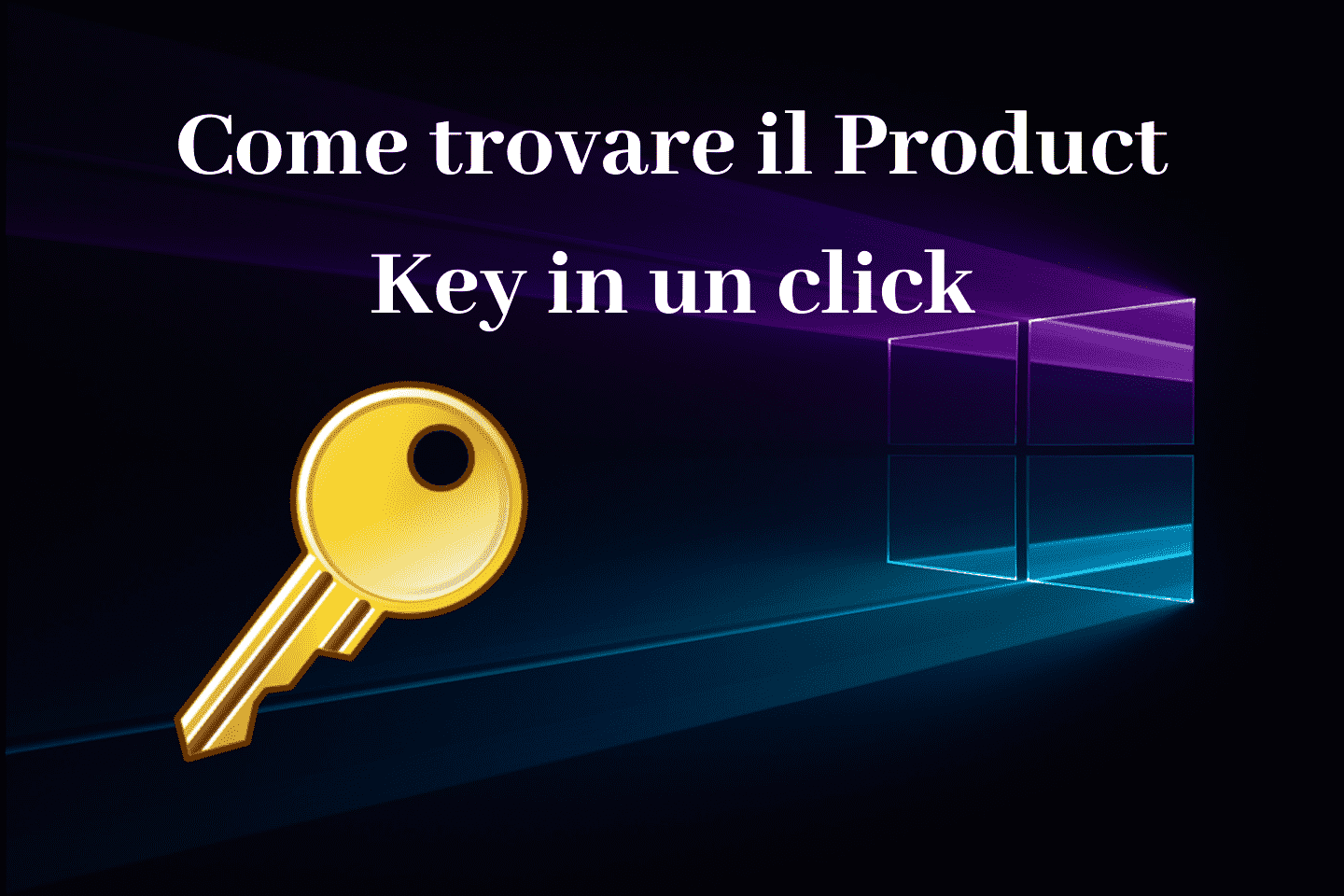 Come trovare il Product Key in un click | Reverse Crucifix KM