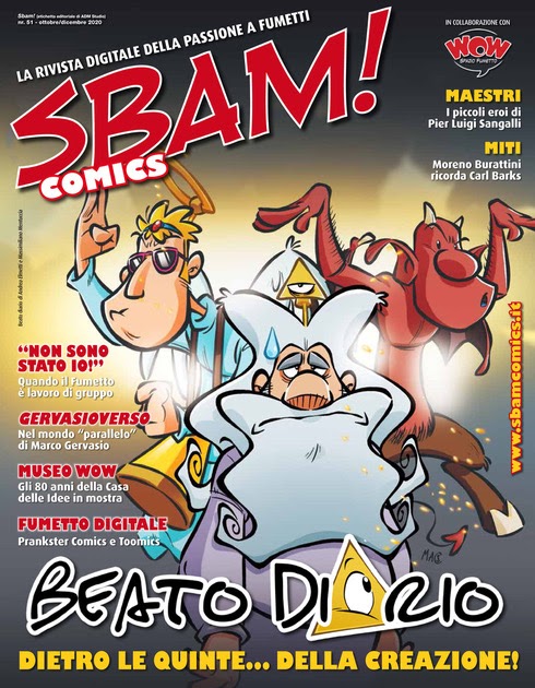 Tuttocartoni: È uscito il nr. 51 di SBAM! COMICS