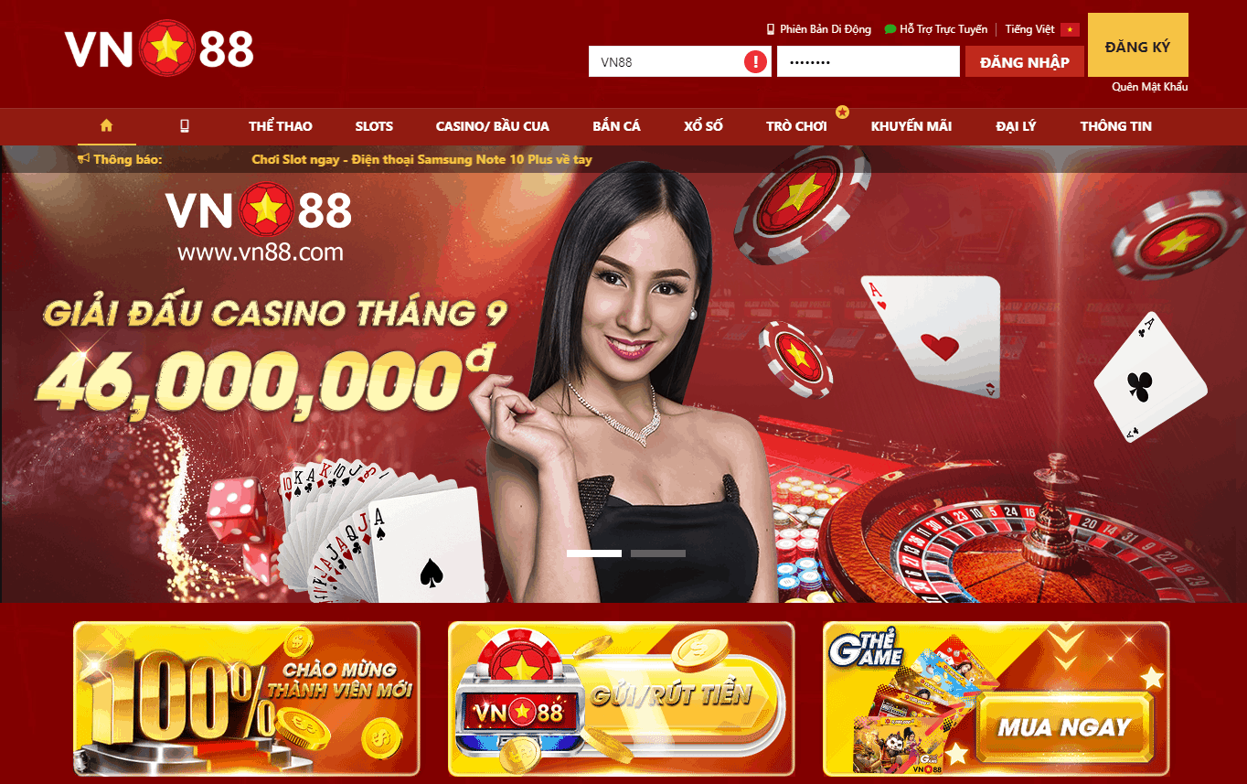 VN88 -? Nhà cái vn88 - ✅ Link vào vn88 đánh lô đề uy tín