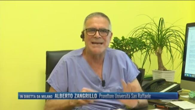 Alberto Zangrillo (Prorettore Università San Raffaele): "Il clima descritto dalla stampa non è realistico" - Tgcom24 Video | Mediaset Play