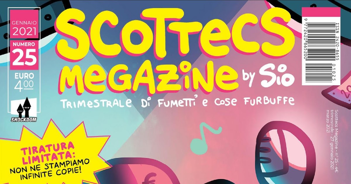 Tuttocartoni: Nel 2021 abbonati a Scottecs Megazine