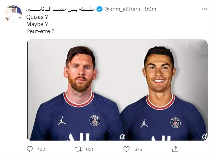 L'URLO: Ronaldo al Paris Saint Germain, il 'tweet' che sancisce la cessione