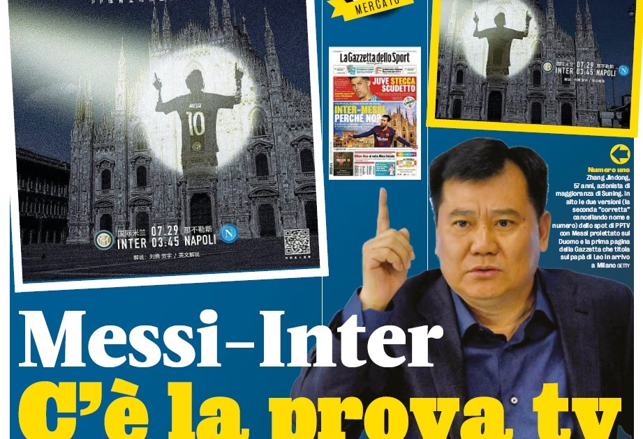 L'URLO: Inter, il gioco delle ombre: dalla 'bufala' Messi all'addio di Lukaku