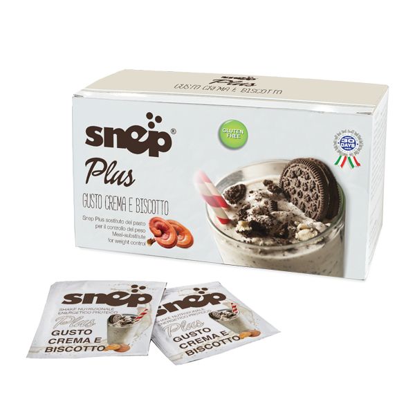 PLUS bustine Crema&Biscotto Con Ganoderma | Snep SPA