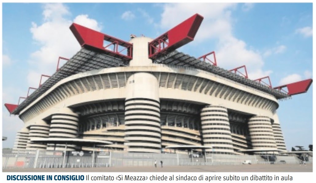 L'URLO: No all'abbattimento di San Siro, nasce il Comitato Sì Meazza