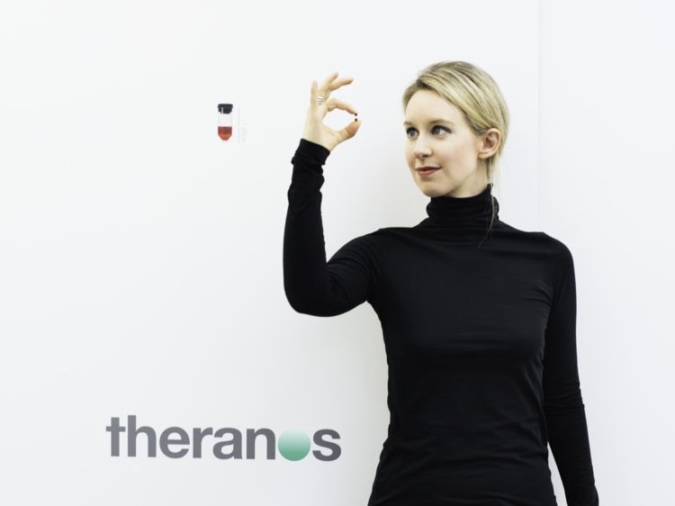 L'URLO: Elizabeth Holmes si difende, Theranos una frode con una visione