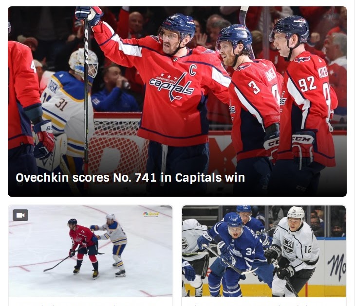 L'URLO: NHL: Alex Ovechkin, 741.a rete, raggiunge Brett Hull