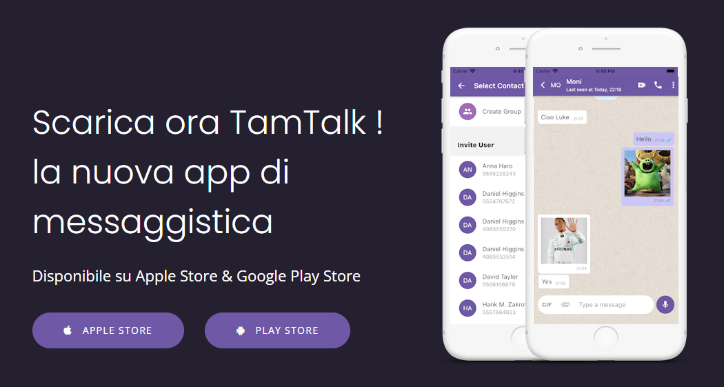 TAMTALK - Chat with your friends