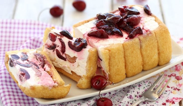 Per completare…. Semifreddo alle ciliegie