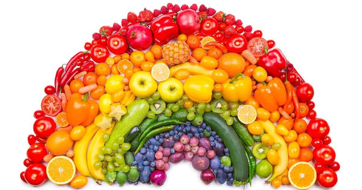 Alimentazione : la nuova dieta è basata sui colori dei cibi