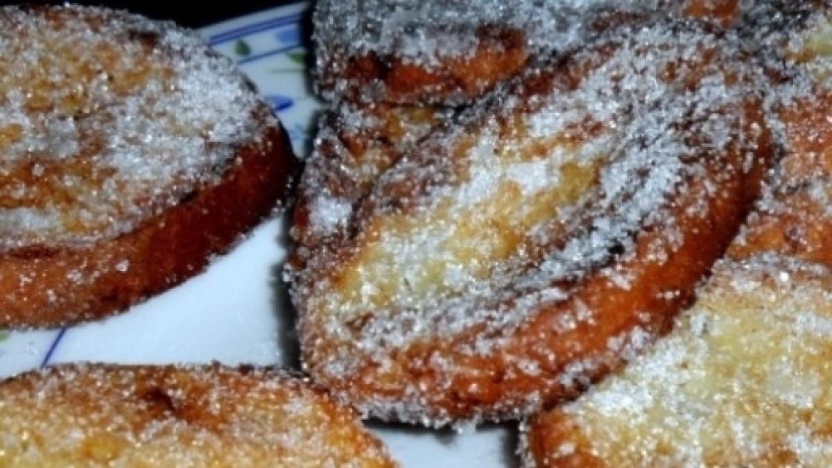 Pane fritto con lo zucchero - Blog di Mani in Cucina