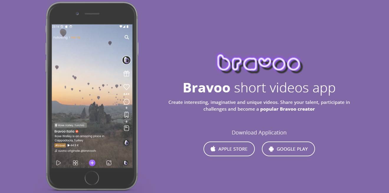 Bravoo | Short video app