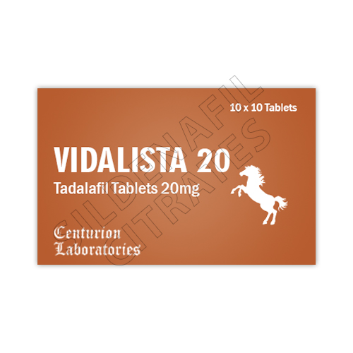 Buy Vidalista 20mg Online | Tadalafil | Free Delivery