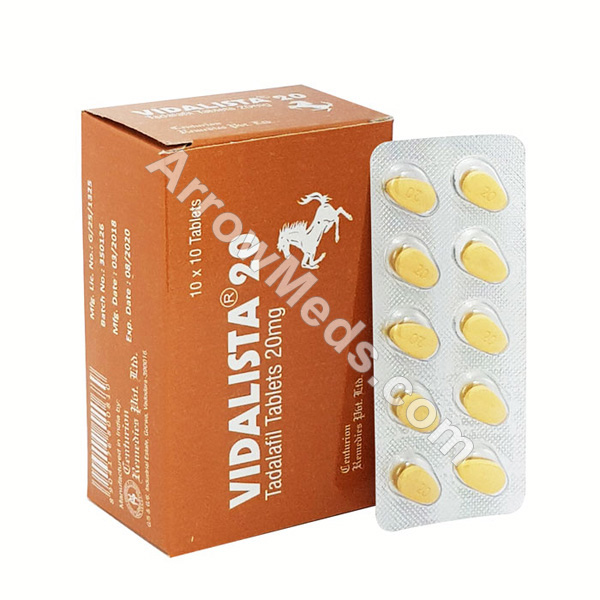 Vidalista 20 mg (Tadalafil): Precaution, Uses, Dose & Price