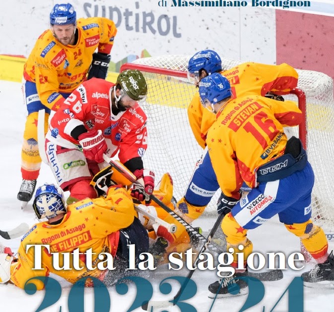 L'URLO: L'annuario dell'hockey 2023-24, ecco la strenna di Natale per gli amanti del puck