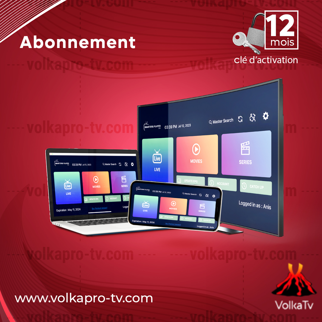 Abonnment Volka Pro IPTV