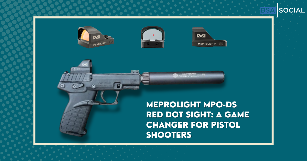 Meprolight MPO-DS Red Dot Sight: A Reliable Choice for Pistol Shooters