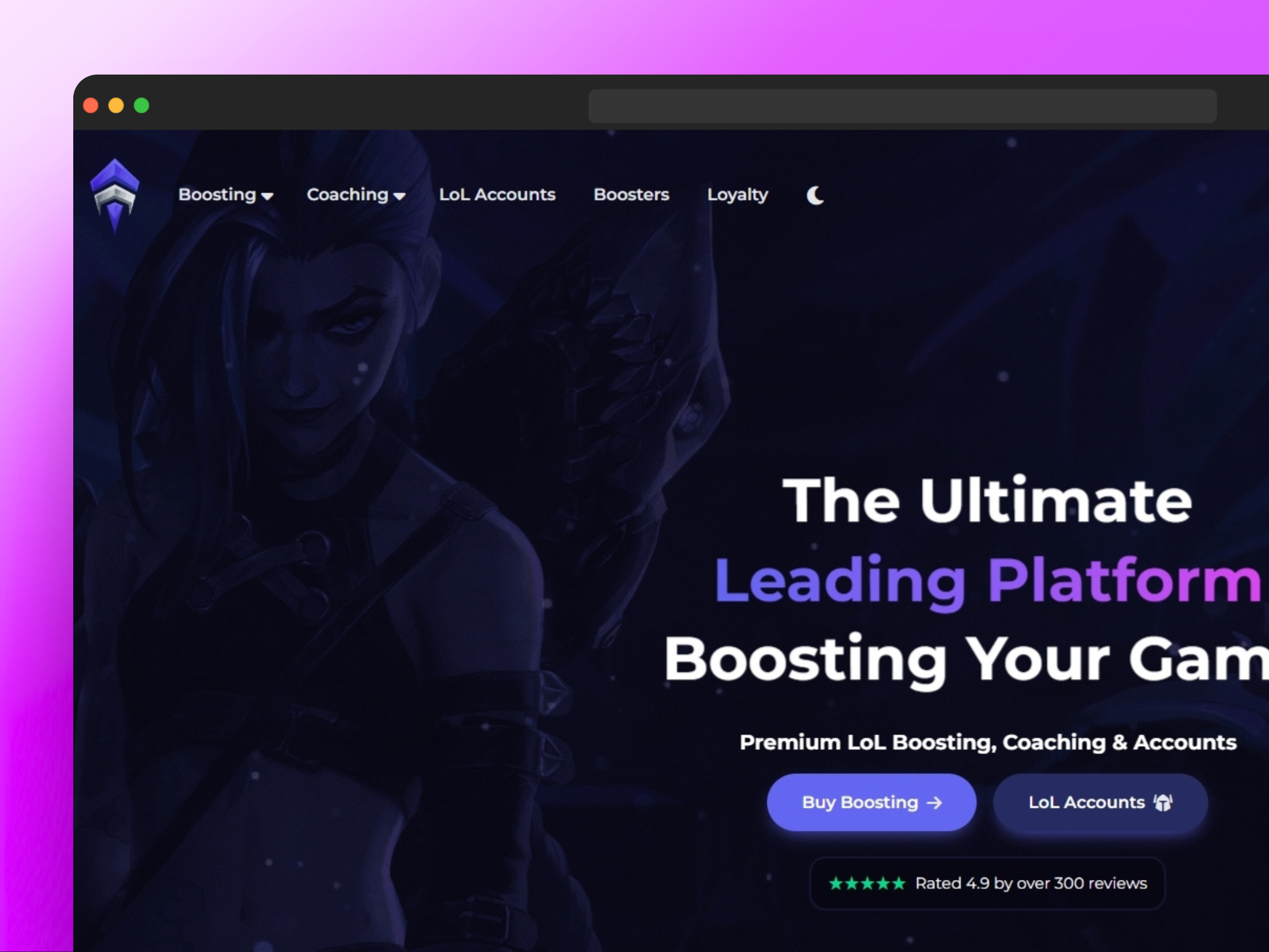 LoL Boosting | Fast & Safe Elo Boost for League