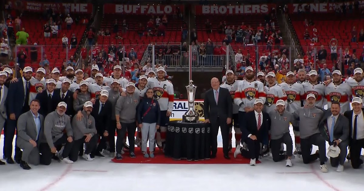 L'URLO: Stanley Cup 2025: Florida Panthers in finale, il Prince of Wales Trophy non si tocca