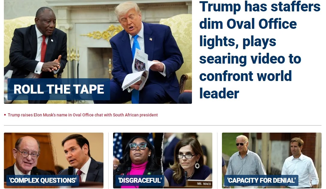 L'URLO: Trump attacca il governo sudafricano e inaugura il White Lives Matter